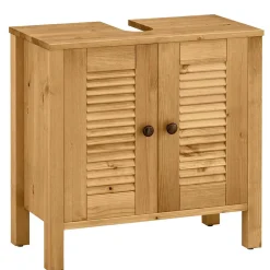 Waschbeckenunterschrank aus Kiefer Massivholz - Zavieca^Wohnen