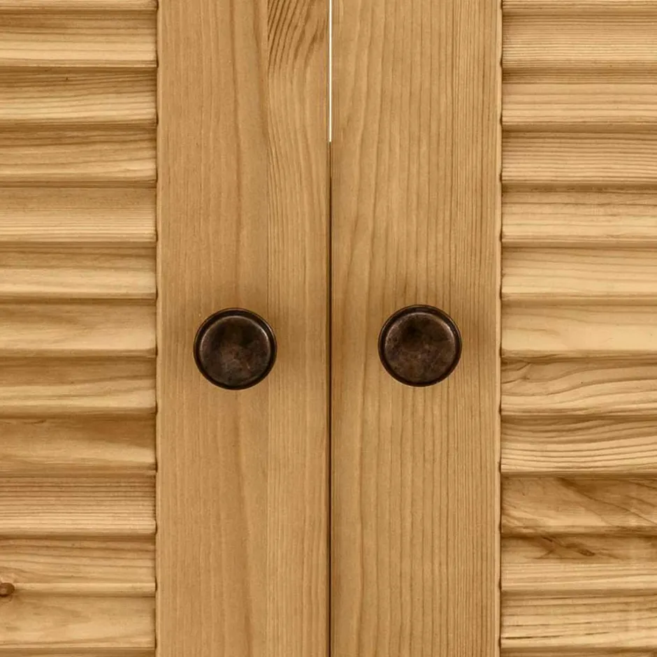 Waschbeckenunterschrank aus Kiefer Massivholz - Zavieca^Wohnen