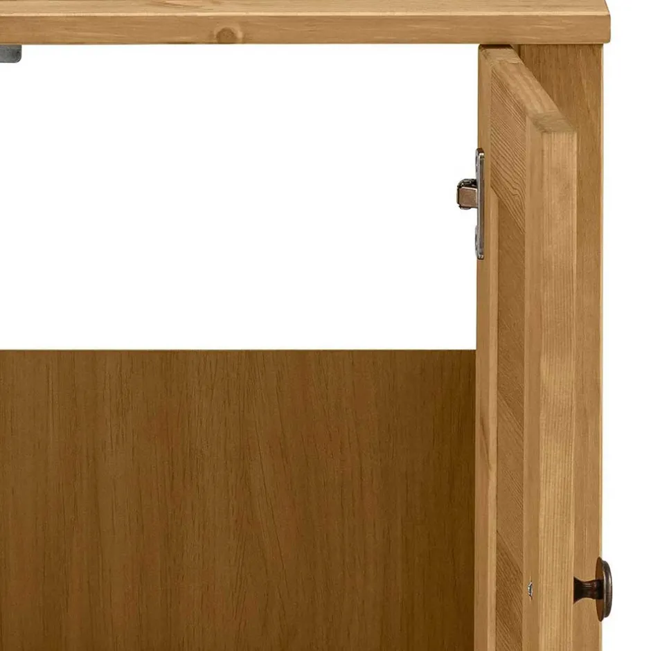 Waschbeckenunterschrank aus Kiefer Massivholz - Zavieca^Wohnen