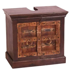 Waschbeckenunterschrank aus Recyclingholz - Solapura^Wohnen Clearance