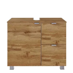 Wohnen Waschbecken-Unterschrank in Wildeiche Holzoptik - Sucaeva