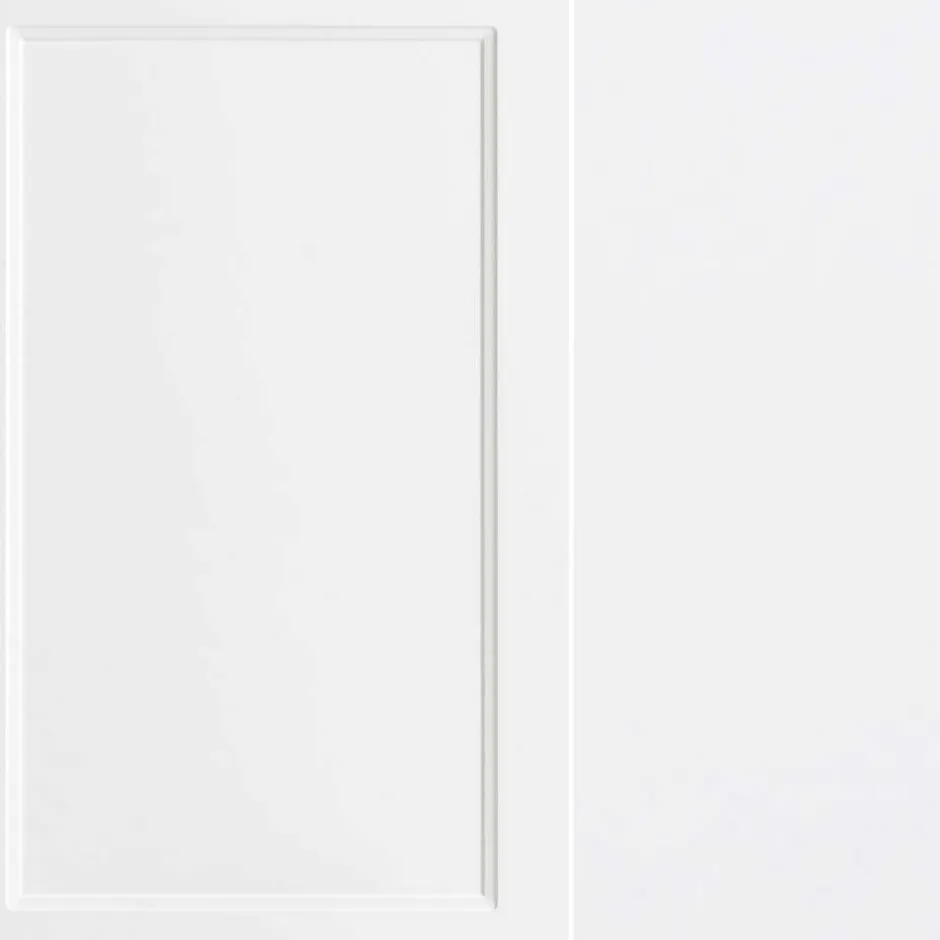 Waschbeckenunterschrank in Weiß mit Wildeiche - Gyatso^Wohnen