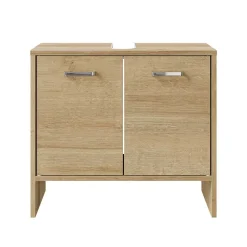 Wohnen Waschbeckenunterschrank in Eiche Dekor - Madeonary