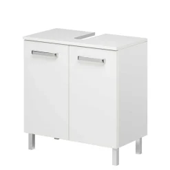 Wohnen Waschbeckenunterschrank in Weiß - Ardin