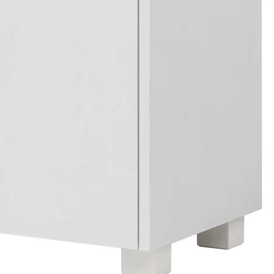 Waschbeckenunterschrank in Weiß & Wildeiche - Etravia^Wohnen Hot