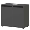 Waschbeckenunterschrank in Dunkelgrau - Rufu^Wohnen