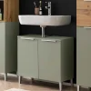 Waschbeckenunterschrank in Graugrün - Liz^Wohnen Sale
