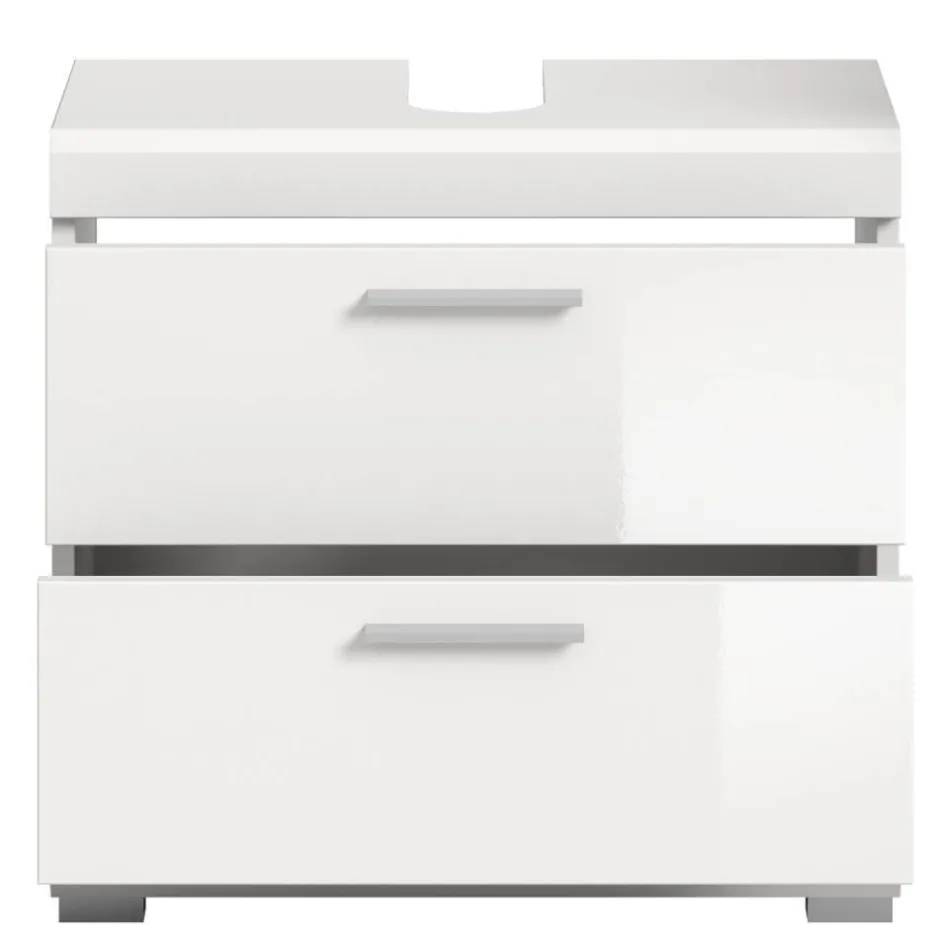 Waschbecken-Unterschrank in Weiß - Henriette^Wohnen