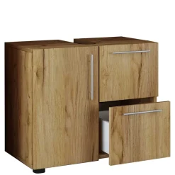 Wohnen Waschbeckenunterschrank mit zwei Schubladen & Tür - Ostrivena