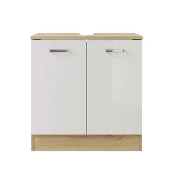 Wohnen Waschbeckenunterschrank mit Sockelgestell - Highlamp