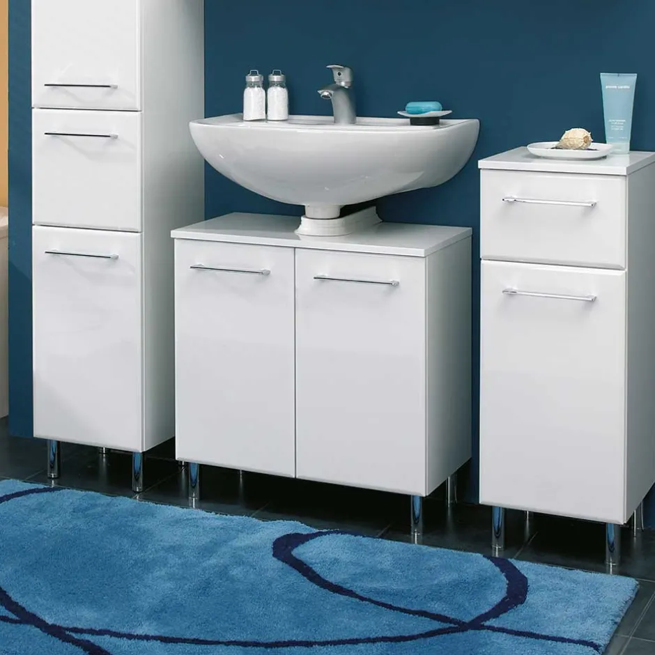 Waschbecken-Unterschrank mit Doppeltür - Makimona^Wohnen Outlet