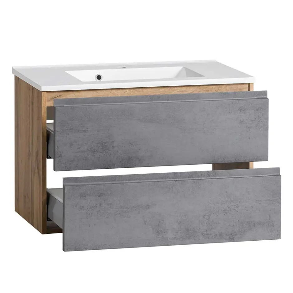 Wohnen Waschbeckenunterschrank mit 80 cm Breite - Mia