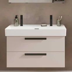 Wohnen Waschkommode für zwei Armaturen - Adendras