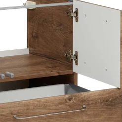 Waschkommode mit Glas-Waschbecken - Miss X^Wohnen New