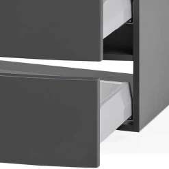 Waschkonsole in Dunkelgrau - Natarivos^Wohnen Outlet