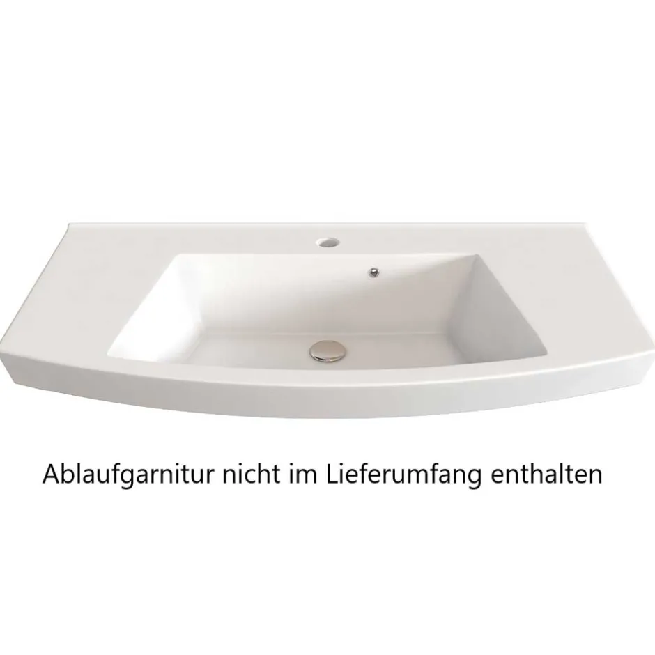 Waschkonsole in Holzdekor Wildeiche - Arazony^Wohnen