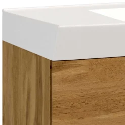 Waschkonsole in Holzdekor Wildeiche - Arazony^Wohnen