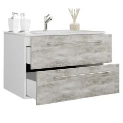 Waschplatz Kombi in Betonoptik - Salvadore (zweiteilig)^Wohnen Best