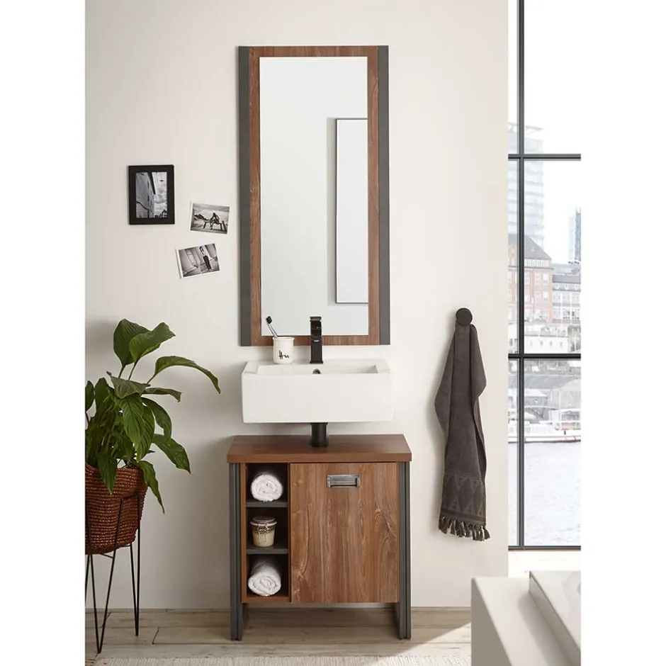 Waschplatz mit Spiegel fürs Bad - Forawas (zweiteilig)^Wohnen