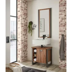 Waschplatz mit Spiegel fürs Bad - Forawas (zweiteilig)^Wohnen