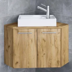 Wohnen Waschtisch für die Ecke mit Aufsatzbecken - Lili