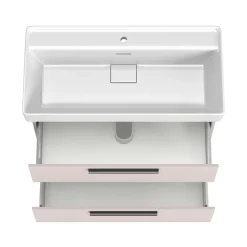 Waschtisch für eine Armatur in Hellgrau - Adendras^Wohnen Outlet