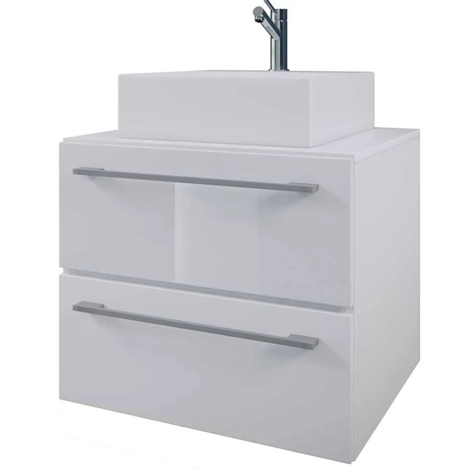 Wohnen Waschtisch in Weiß - hängend - Ipsum