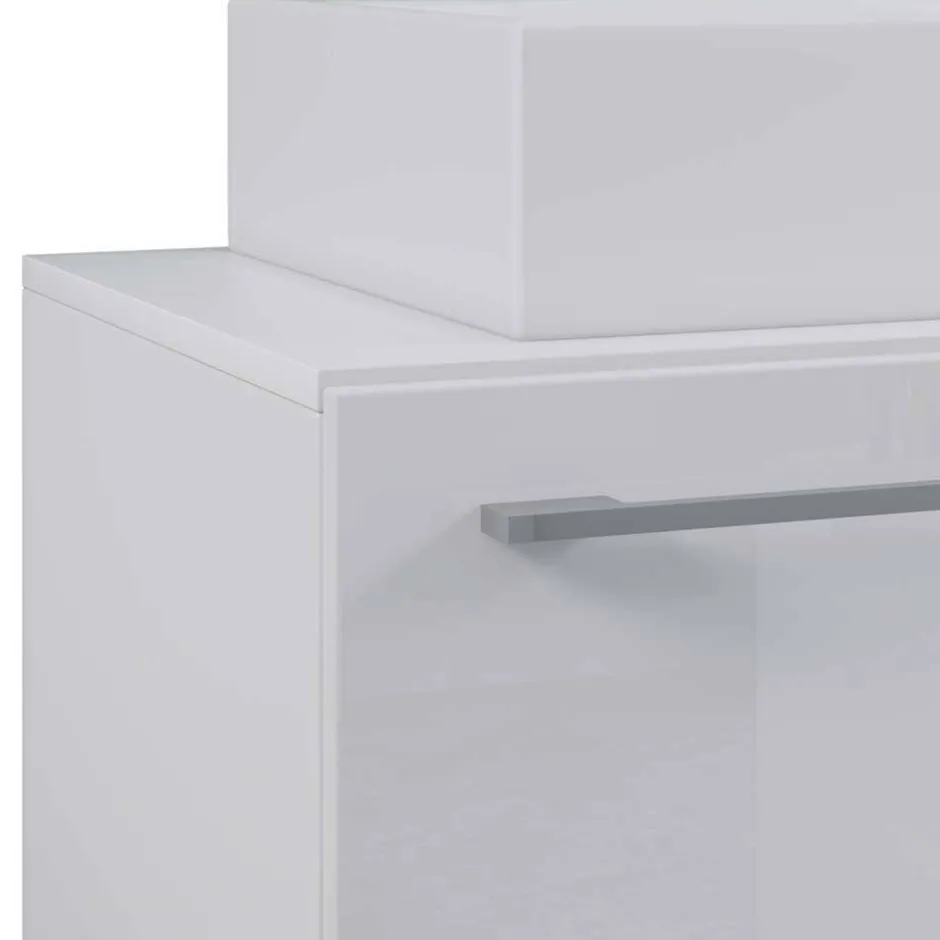 Wohnen Waschtisch in Weiß - hängend - Ipsum