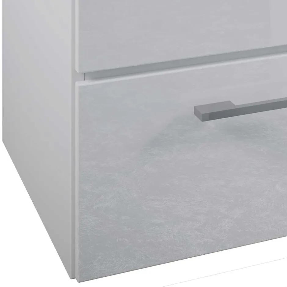 Wohnen Waschtisch in Weiß - hängend - Ipsum