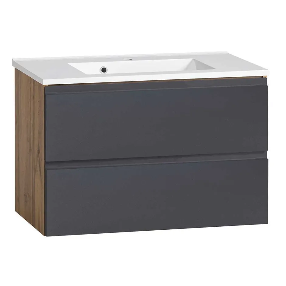 Wohnen Waschtisch Kombi & Bad Unterschrank - Jambi (dreiteilig)