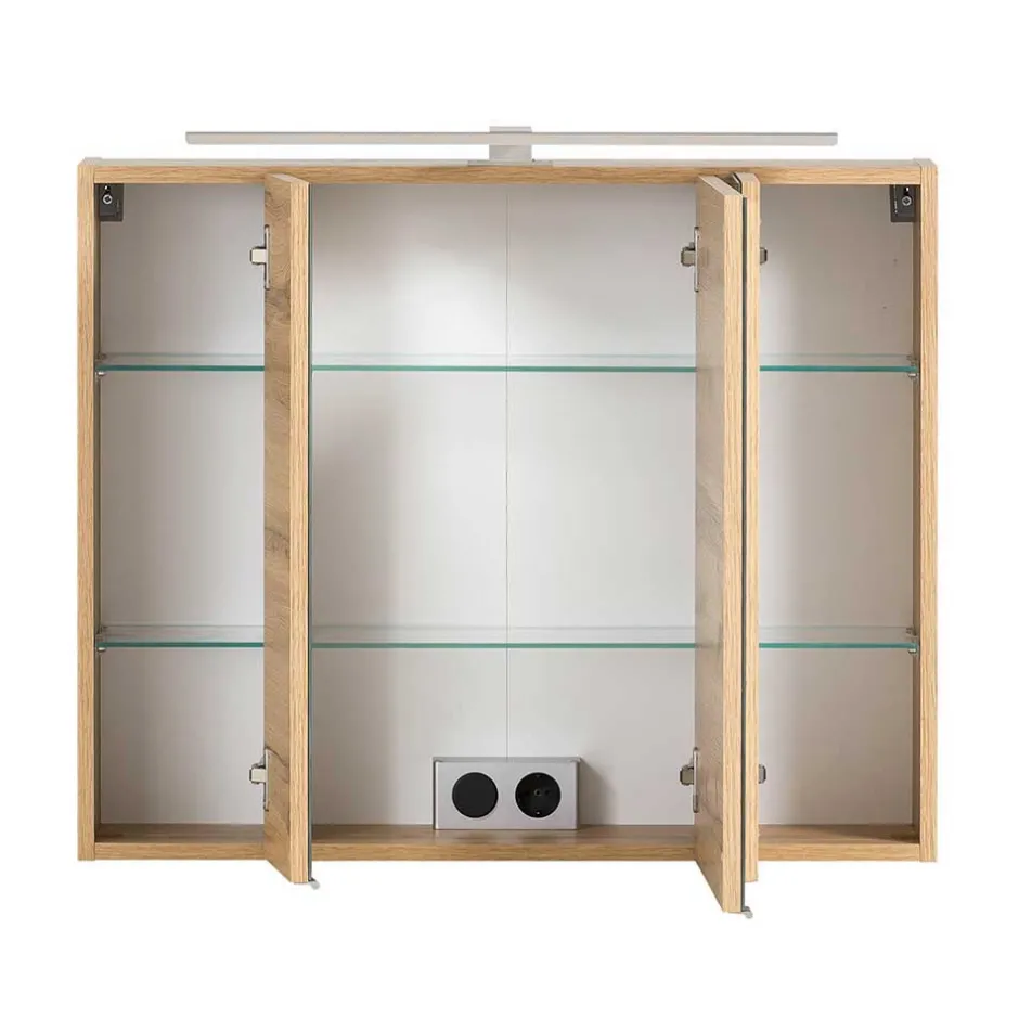 Wohnen Waschtisch Kombi & Bad Unterschrank - Jambi (dreiteilig)