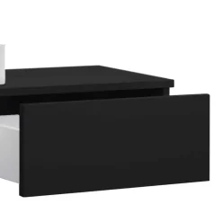 Wohnen Waschtisch mit Aufsatzbecken in Schwarz - Balisca