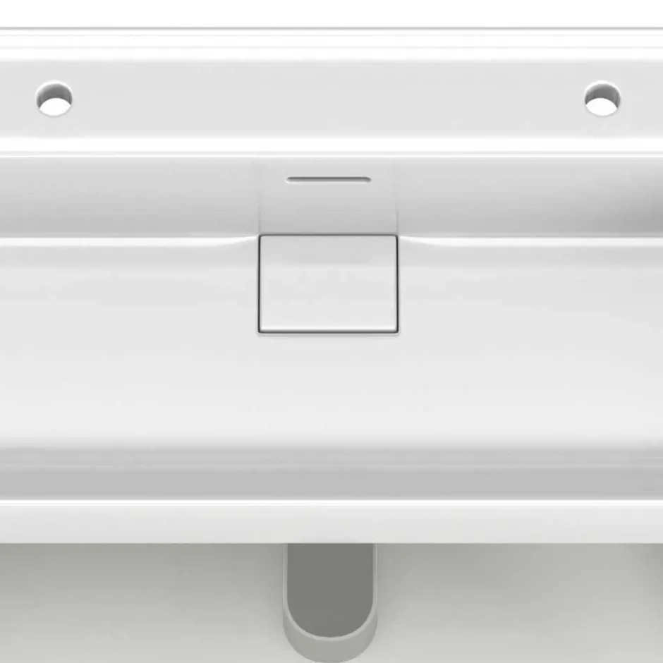 Waschtisch mit Becken für zwei Armaturen - Ostoro^Wohnen Best