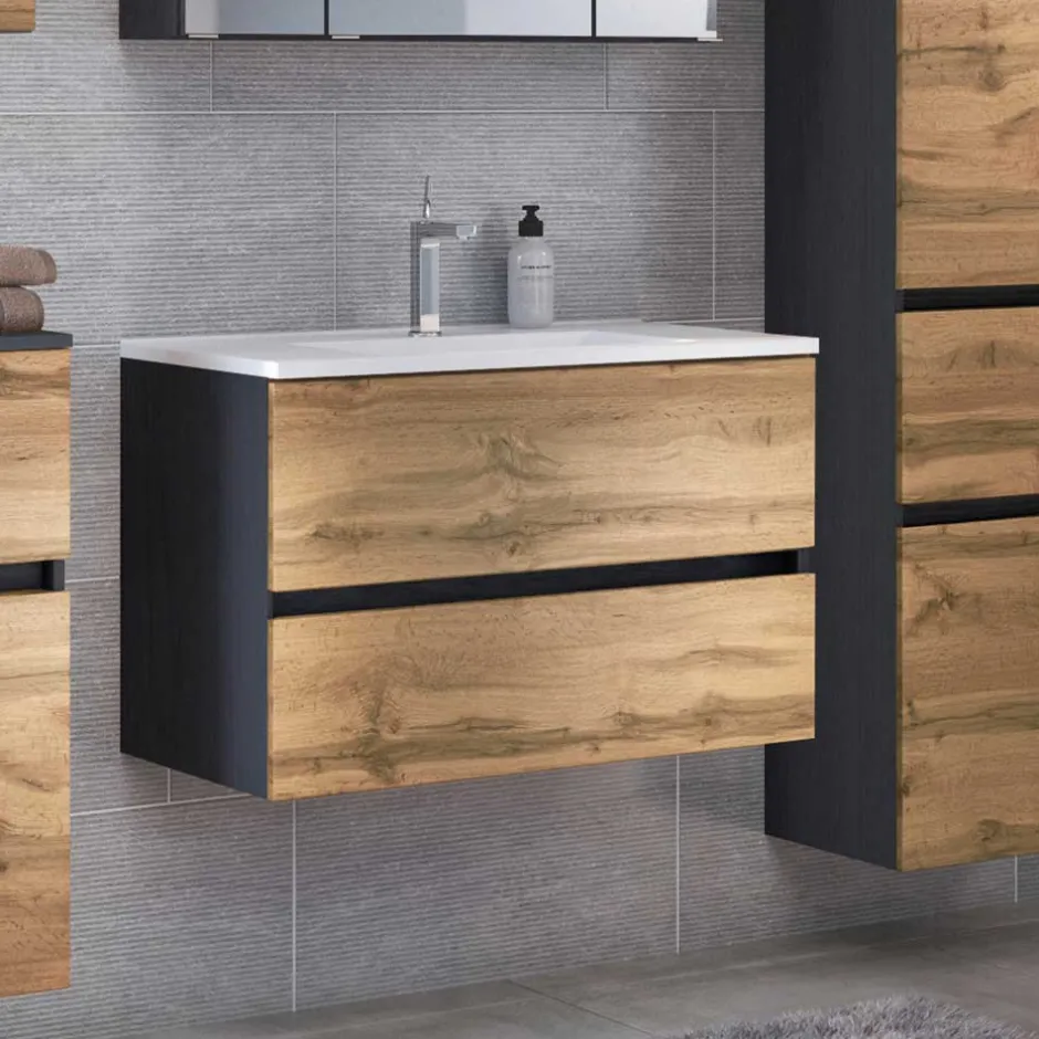 Waschtisch mit Becken für Wandmontage - Endely^Wohnen Sale