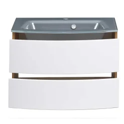 Waschtisch mit Glas Einlassbecken - Neuvana^Wohnen Best