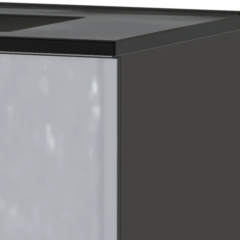 Waschtisch-Konsole in Silbergrau - Fiela^Wohnen