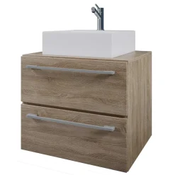 Waschtischkonsole in Sonoma-Eiche NB - Caleena^Wohnen New