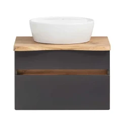 Waschtischkonsole mit Aufsatzbecken - Agiruan^Wohnen Discount