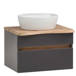 Waschtischkonsole mit Aufsatzbecken - Agiruan^Wohnen Discount