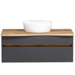 Waschtischkonsole mit Aufsatzbecken - Agiruan^Wohnen Discount