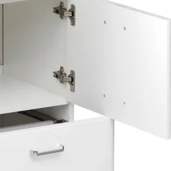 Waschtischkonsole mit Becken in Weiß - Yennja^Wohnen Online