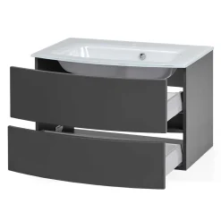 Waschtischkonsole mit Einlass-Waschbecken - Natarivos^Wohnen Clearance