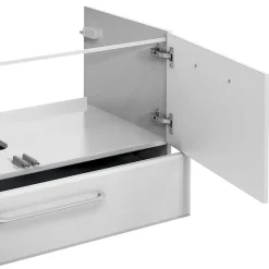 Waschtisch-Konsole mit Keramikbecken - Estateas^Wohnen Discount