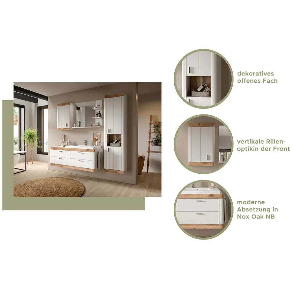 Waschtischkonsole mit Waschbecken und Handttuchhalter - Hihat^Wohnen Clearance