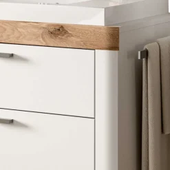 Waschtischkonsole mit Waschbecken und Handttuchhalter - Hihat^Wohnen Clearance