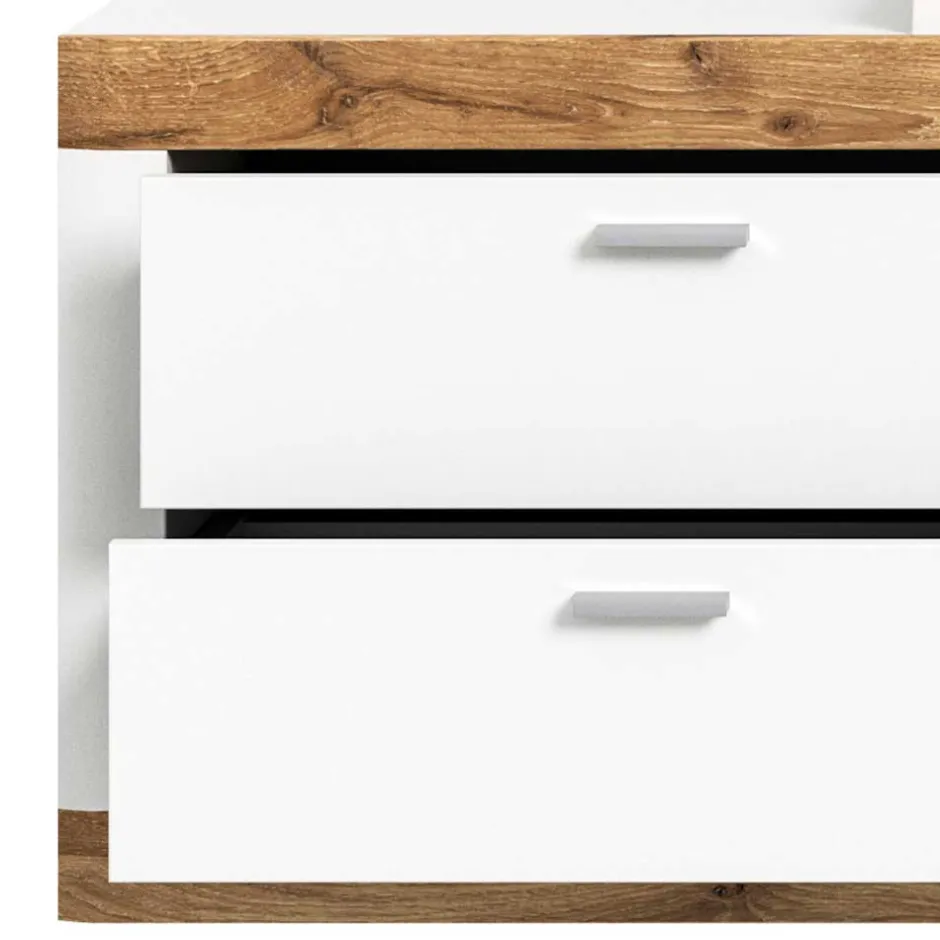 Waschtischkonsole mit Waschbecken und Handttuchhalter - Hihat^Wohnen Clearance