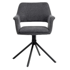 Webstoff Tischsessel drehbar - Lameiro (2er Set)^Wohnen Sale