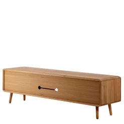 Weiß geöltes TV Board aus Eiche Massivholz - Bakaras^Wohnen Best