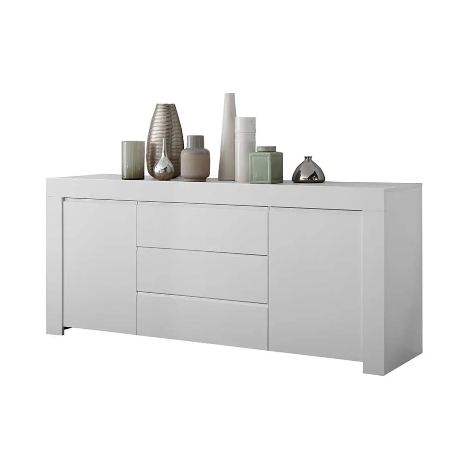 Weiß lackiertes Sideboard mit 184 cm Breite - Mikes I^Wohnen Best