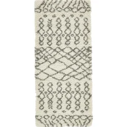 Wohnen Weicher Hochflor Läufer Teppich gemustert - Zyrafete